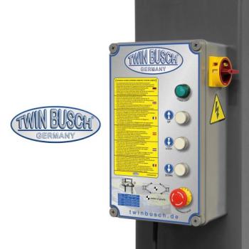 Twin Busch 2-Säulen-Hebebühne 4.2t – Basic-Line – automatische Entriegelung TW242E Grey Line